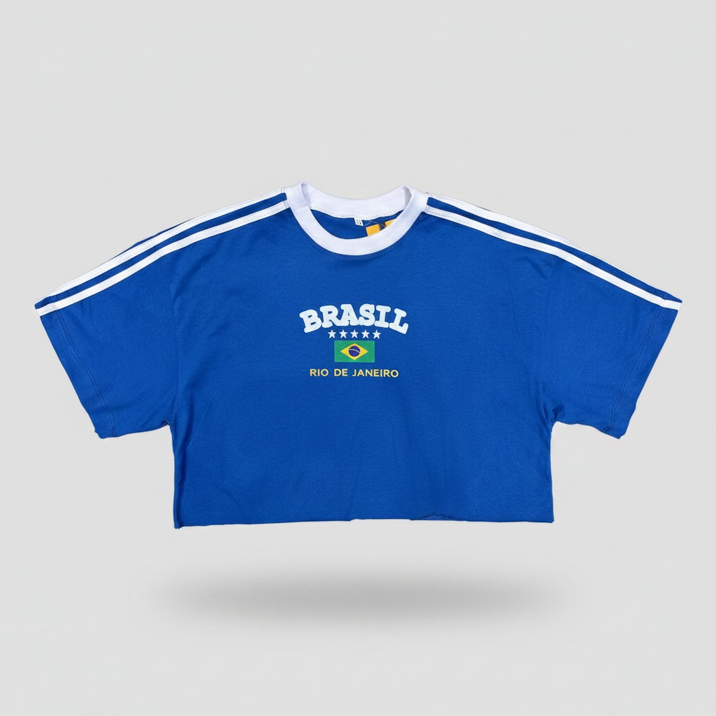 Cropped Brasil AZUL