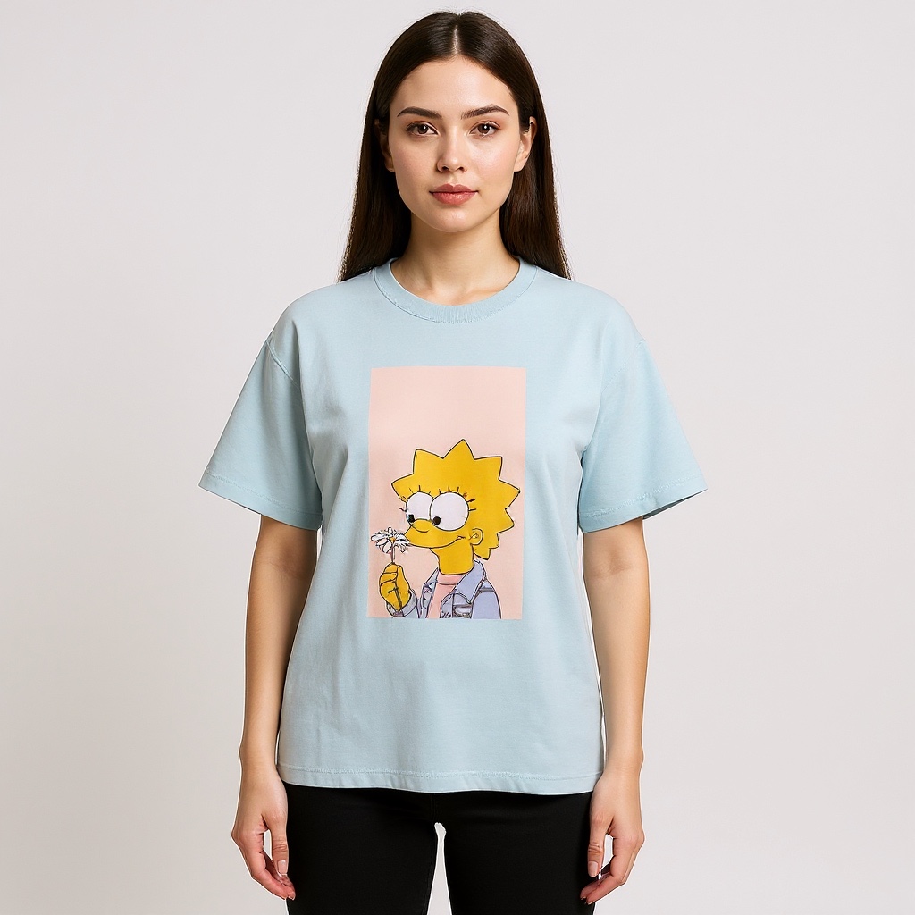 Oversized AZUL CLARO