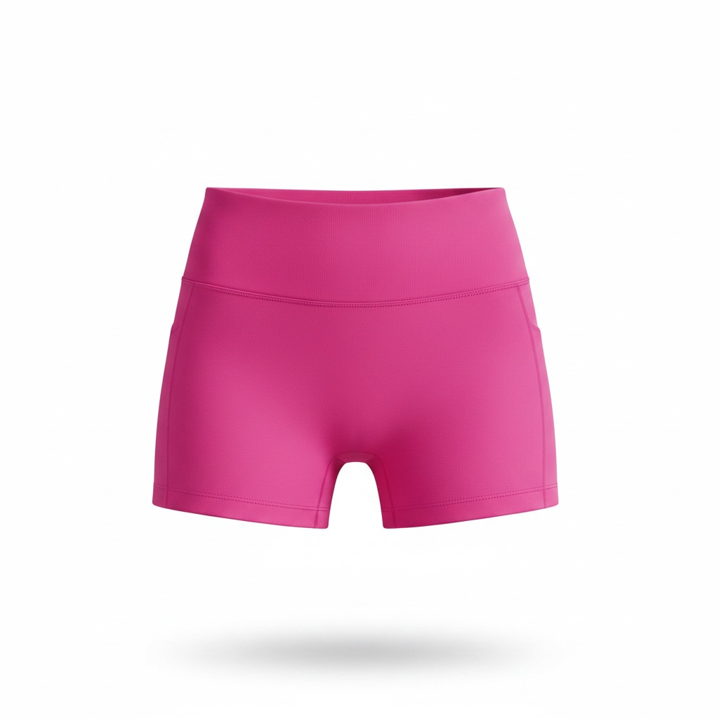 Short Poliamida Rosa Pink 